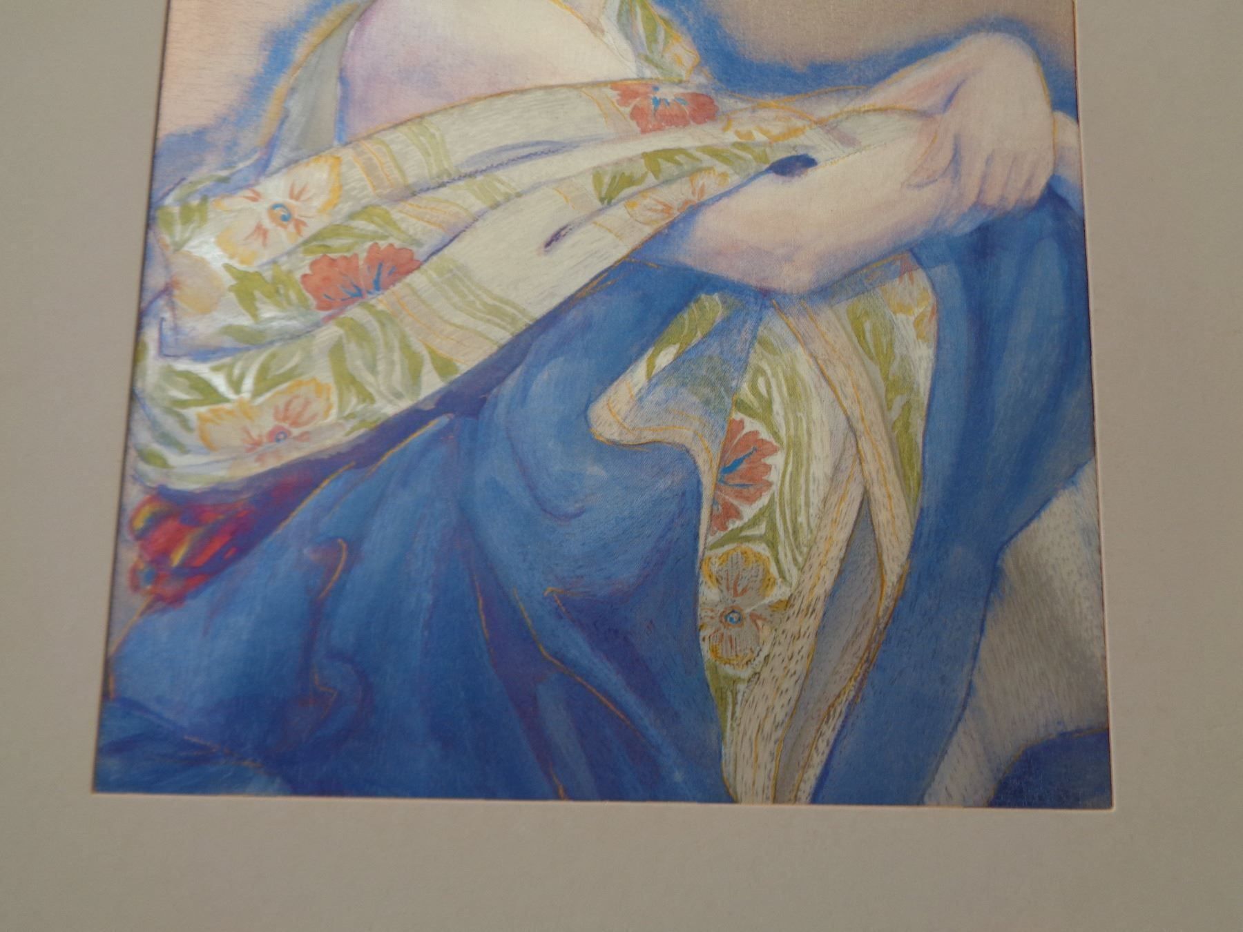 Poster & Bilder: Glänzender Kunstdruck - Dame hinter Glas – Gebraucht aus Chur von omonia 2