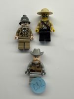 3 Lego Figuren Abenteurer Safari Set gebraucht.