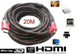 20m HDTV HDMI Ferrit Kabel PS3 HD LCD HD
