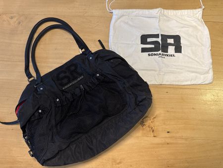 Sac épaule Sonia Rykiel noir vintage, parfait état