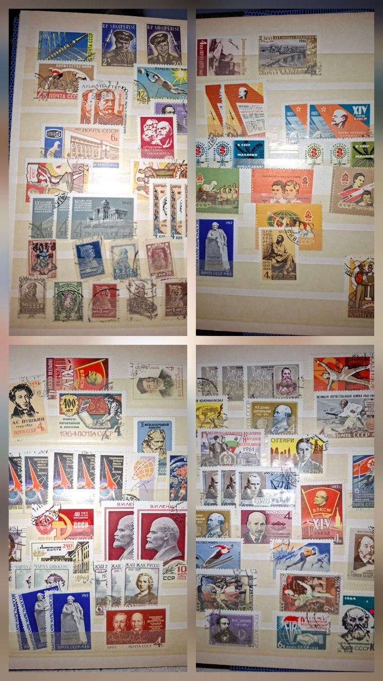 Alle Briefmarken: Briefmarken Sammlung Russland – Gebraucht aus Balgach von SIMEON27 1
