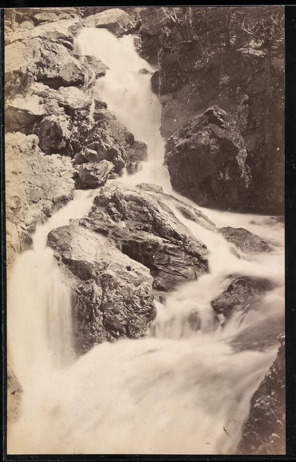 Fotografie &  Plakate: Fotografie Pontresina, Cascada de Bernan – Gebraucht aus Berlin von bartko-reher