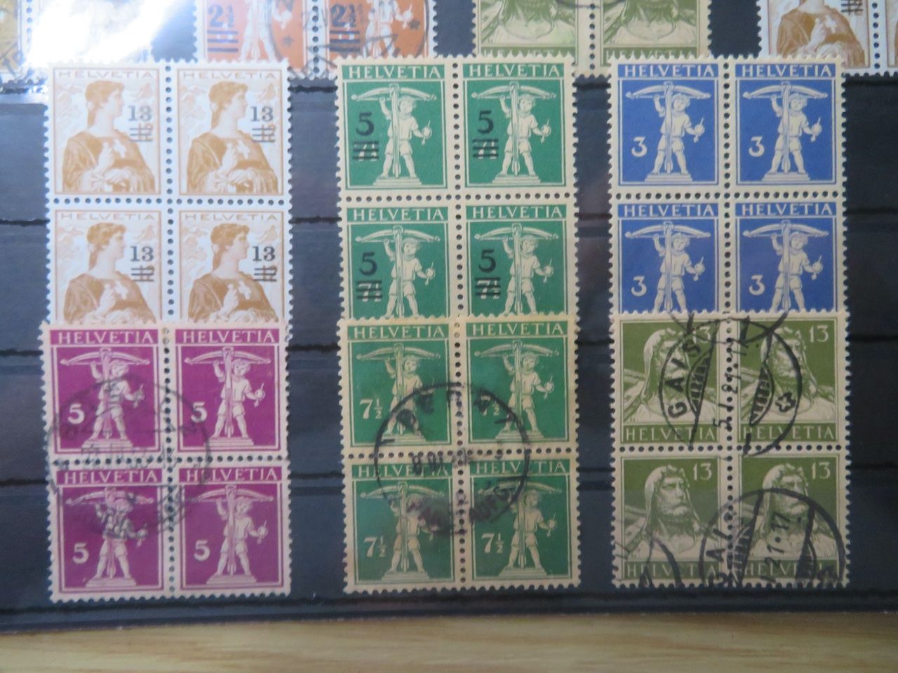Tutti i francobolli: Viererblocks CH O + ** – Usato da Spreitenbach venduto da heitersberg54 3