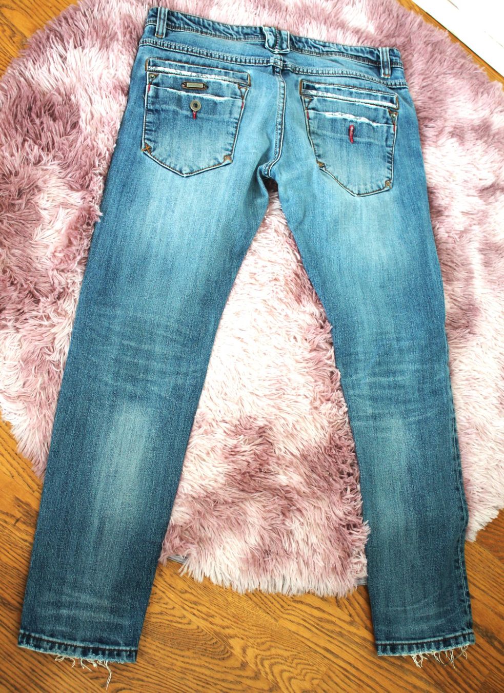 Jeans: Coole Jeans 🎀 Regular Denim Hose Destroyed – Nuovo (secondo la descrizione) da Hüttwilen venduto da pinti55 3