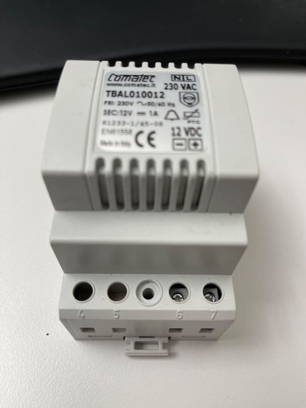 Elektronikbauteile: Comatec Klingeltrafo TBAL010012 12V – Gebraucht aus Ehrendingen von Sansav 1