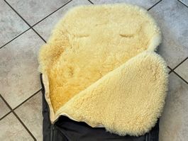 Werner Christ Lammfell-Fussack (Schlafsack) Arosa - wie NEU!