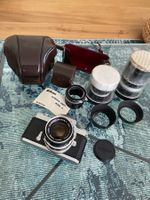Nikon Nikkormat FT + Objektive + Tasche
