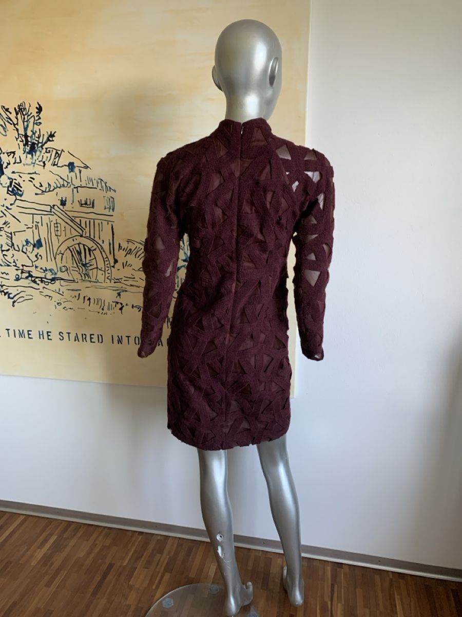 Akris Vestiti: AKRIS: Extravagantes Kleid mit Spitzen und Seidenfutter,  36 – Usato da Luzern venduto da paulablue 1