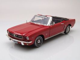 Ford Mustang Convertible 1964-1966 rot     1:18 von Motormax