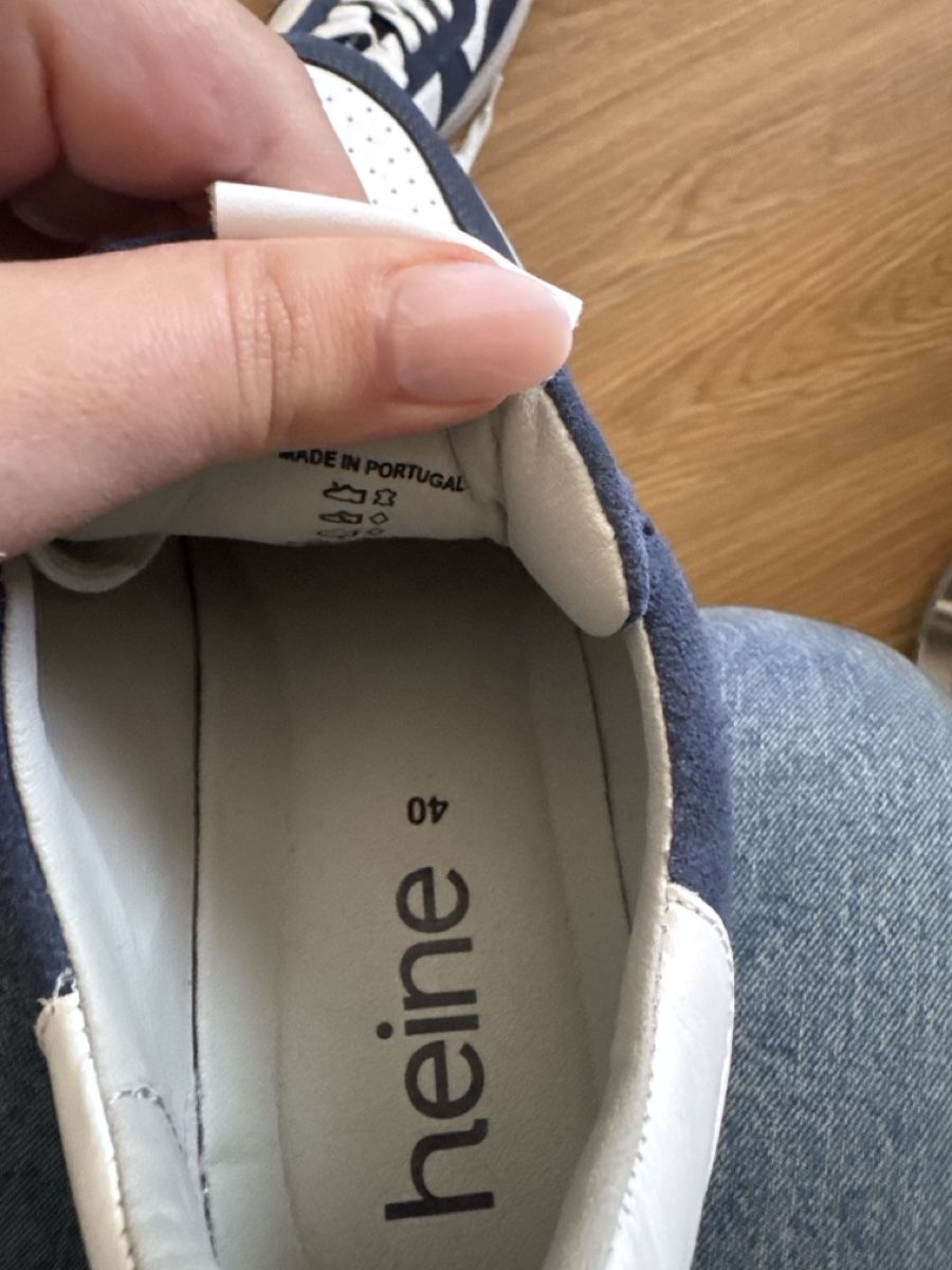 Heine Scarpe da donna: Ledersneakers Gr.40 – Usato da St. Gallen venduto da _aai18 3