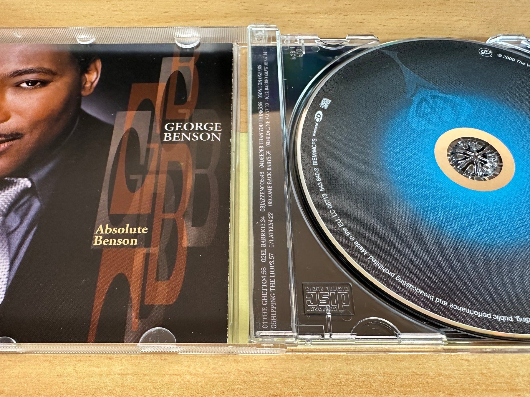 CDs: George Benson – Absolute Benson – Gebraucht aus Rikon im Tösstal von Alpenmutz 2