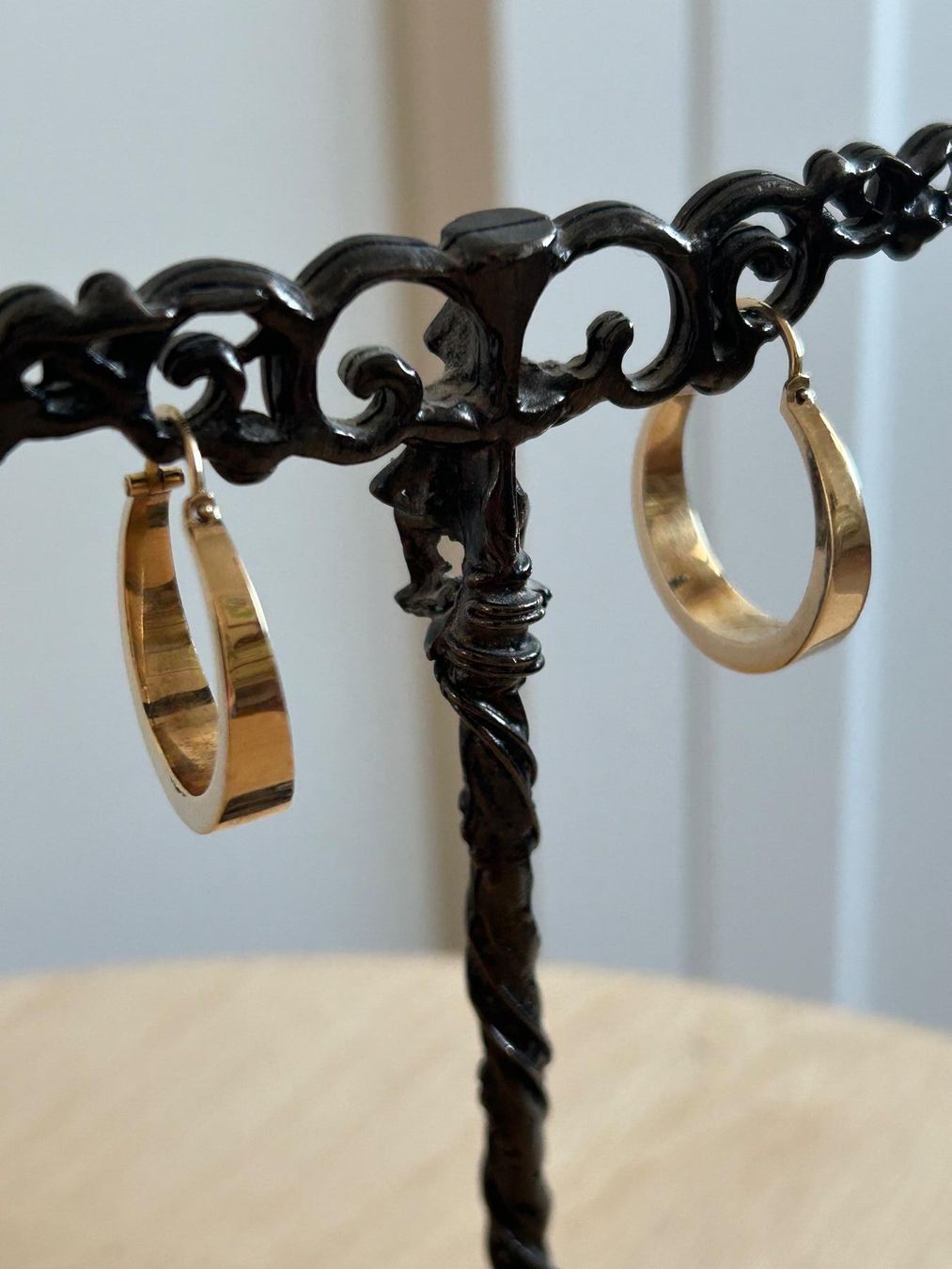 Boucles d'oreille: 14 Kt Goldcreolen – D'occasion à Luzern par lou4444 2