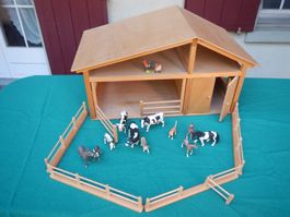 Stall und Tiere