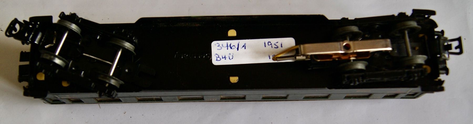 Märklin Modellini di ferrovie: Wagon Marklin 346/1 de 1951 – Usato da Morrens VD venduto da alain50 3