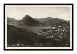 LUGANO - 1927 "Panorama" e Monte S.Salvatore