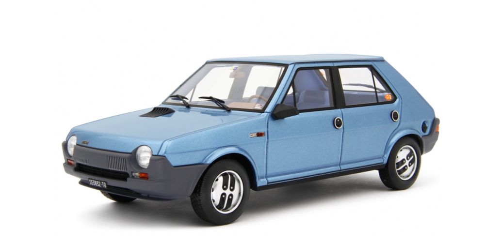 Miniature Fiat Ritmo 60 CL 1978 LAUDORACING-MODELS 1/18 – Résine Bleu Métal