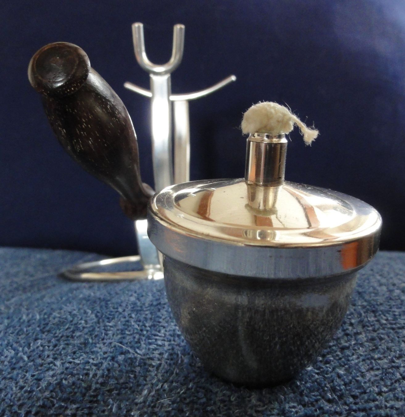 Spiritueux: Brandy oder Cognac Wärmer mit rundem Brenner mit Docht – D'occasion à Wohlen AG par Flusslauf 4