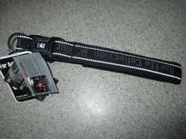 Halsband schwarz von hurtta gr.55-65cm