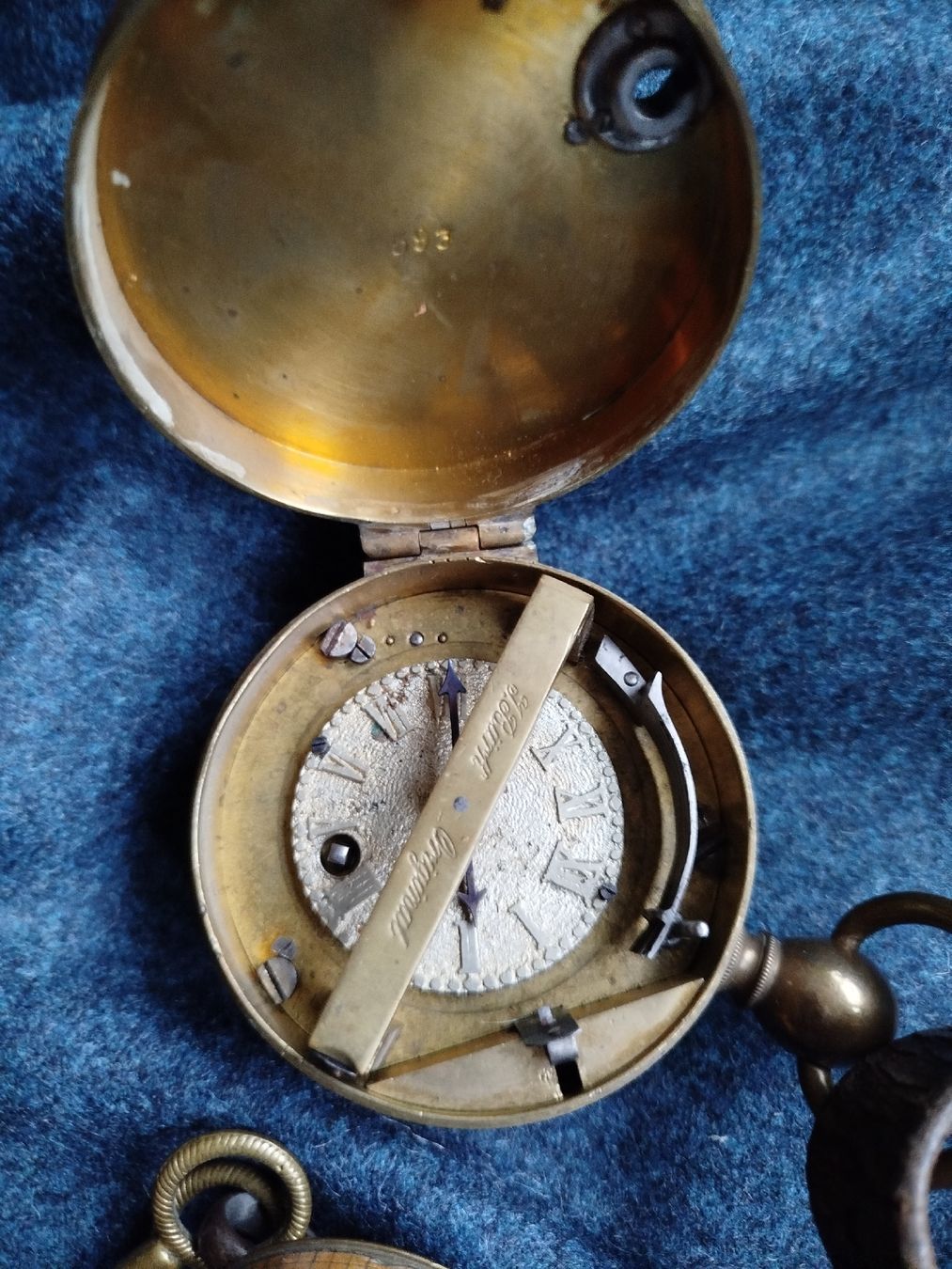 Orologi: Nachtwächteruhr J. Bürk orginal – Usato da wallisellen venduto da kuriala555 1