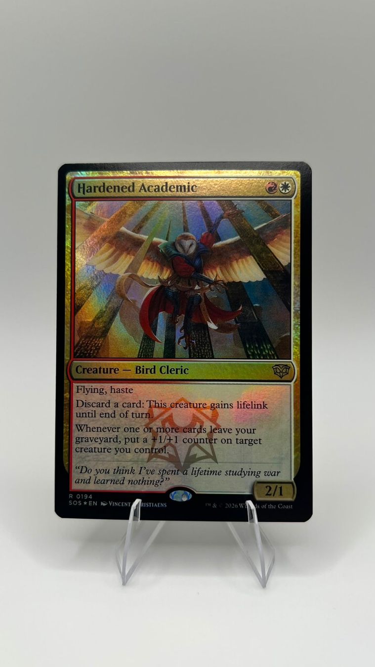 Magic The Gathering Carte collezionabili: Hardened Academic Foil – Nuovo (secondo la descrizione) da Wilen b. Wollerau venduto da GarruksShop