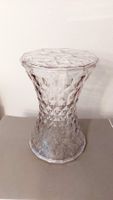 Kartell STONE Design Hocker Stuhl Beistelltisch Kristall