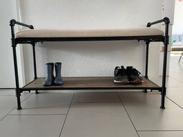 Schuhbank Dielenbank für Garderobe / Eingang