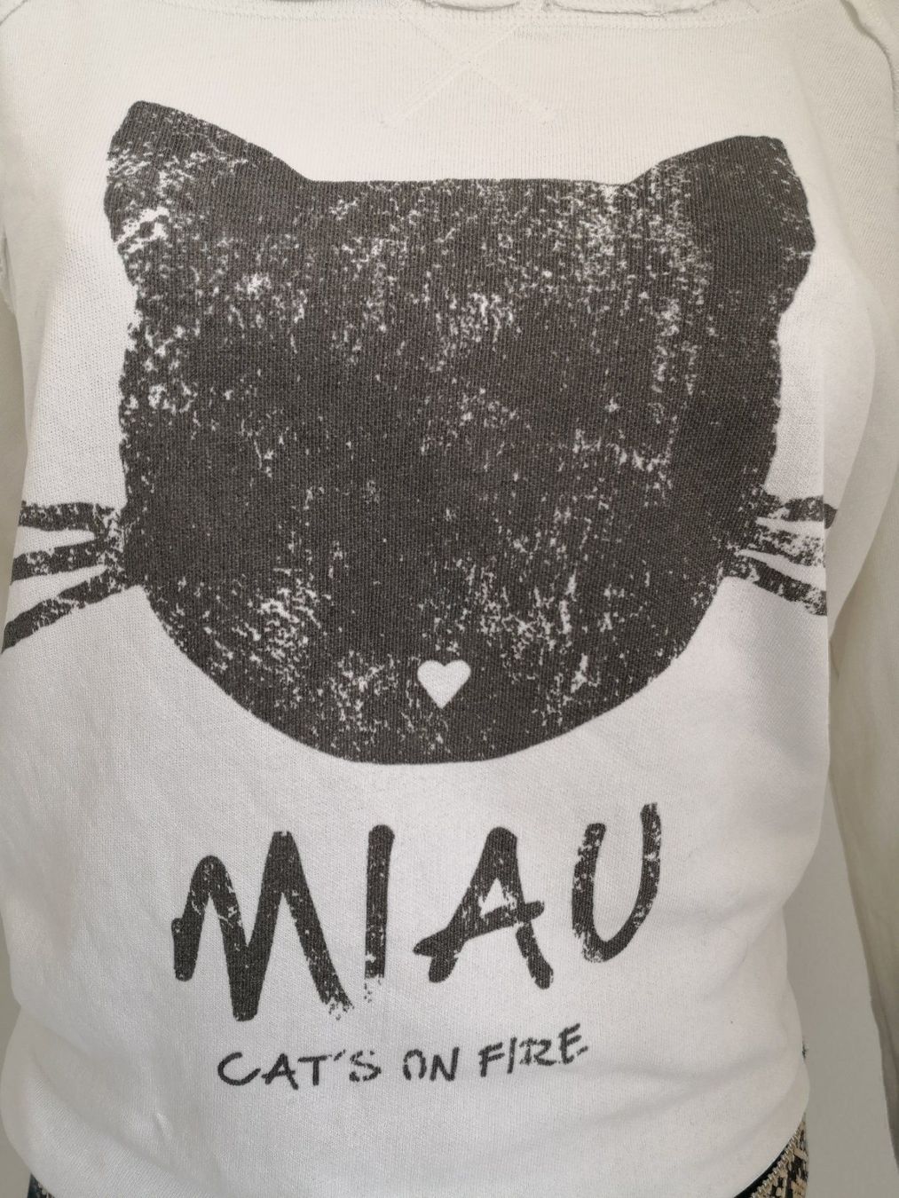 Mango Pulls & Sweat-shirts: 🤩MANGO MIAU PULLOVER WEISS & D&G P. – Neuf (Voir description) à Olten par Naja-Twins-Twins 1
