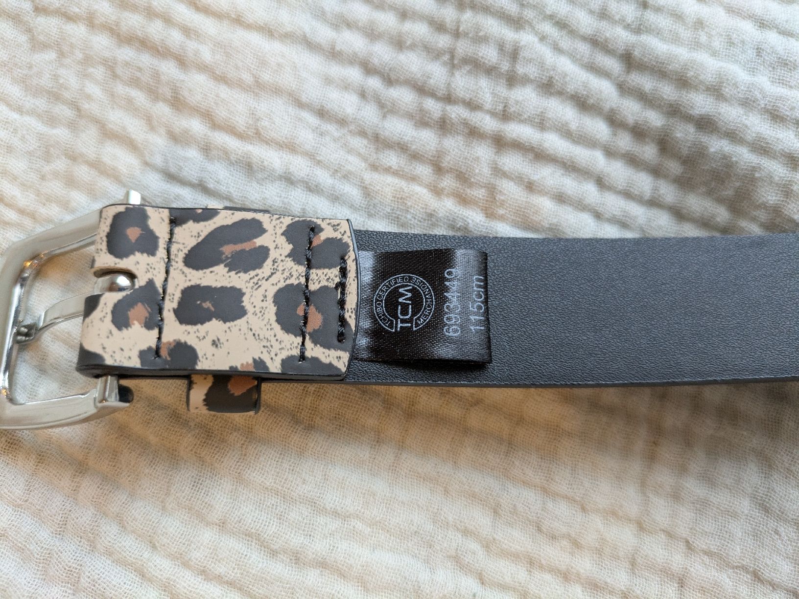 Cinture: Gürtel Leo, Tchibo, 115 cm, neu – Nuovo (secondo la descrizione) da Burgdorf venduto da Mikewalther 1