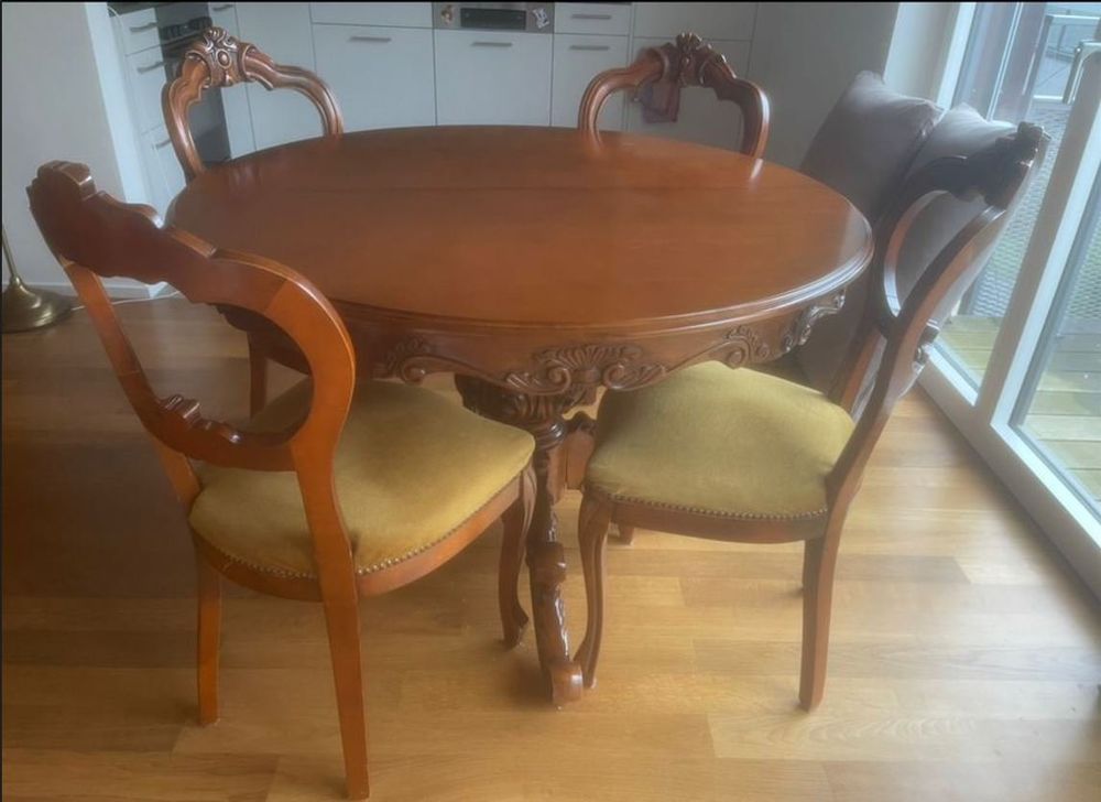 Verwunderlich Esstisch Mit Sthlen Gebraucht Bilder