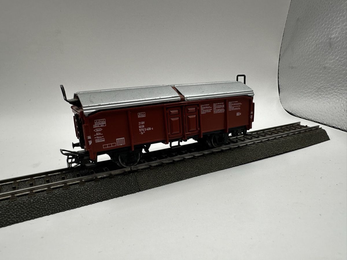 Märklin Modellini di ferrovie: Märklin H0 4619 Schiebedachwagen der DB – Usato da Wollerau venduto da saymon_eggler 1
