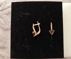 Boucle d'oreille OR 585 Neuf