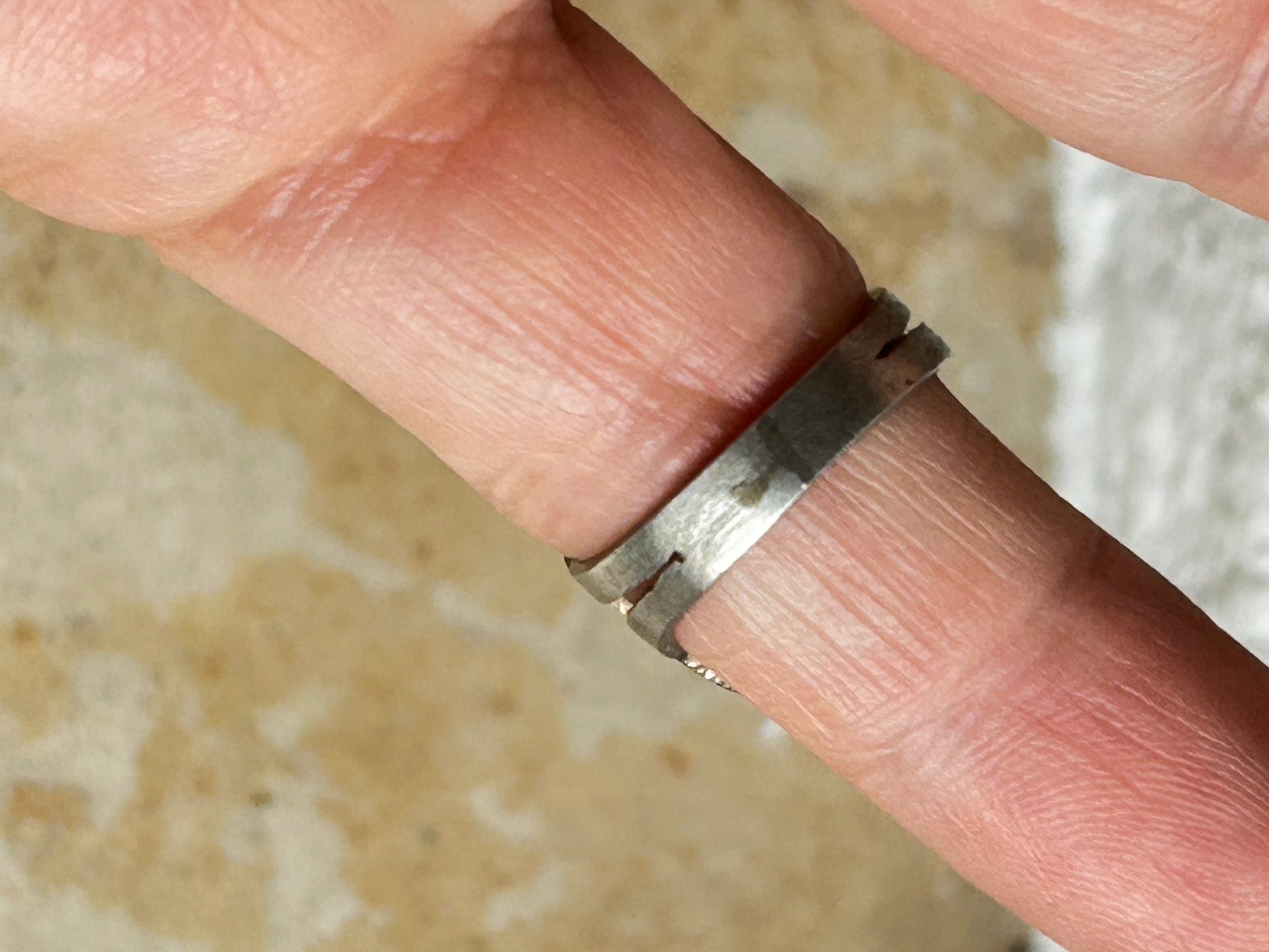 Anelli: Silberring 50 Rappen 1944 (Grösse 47) – Usato da Laufen venduto da belleskulptur 1