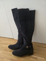 Damen Varese Stiefel Wildleder blau Grösse 40