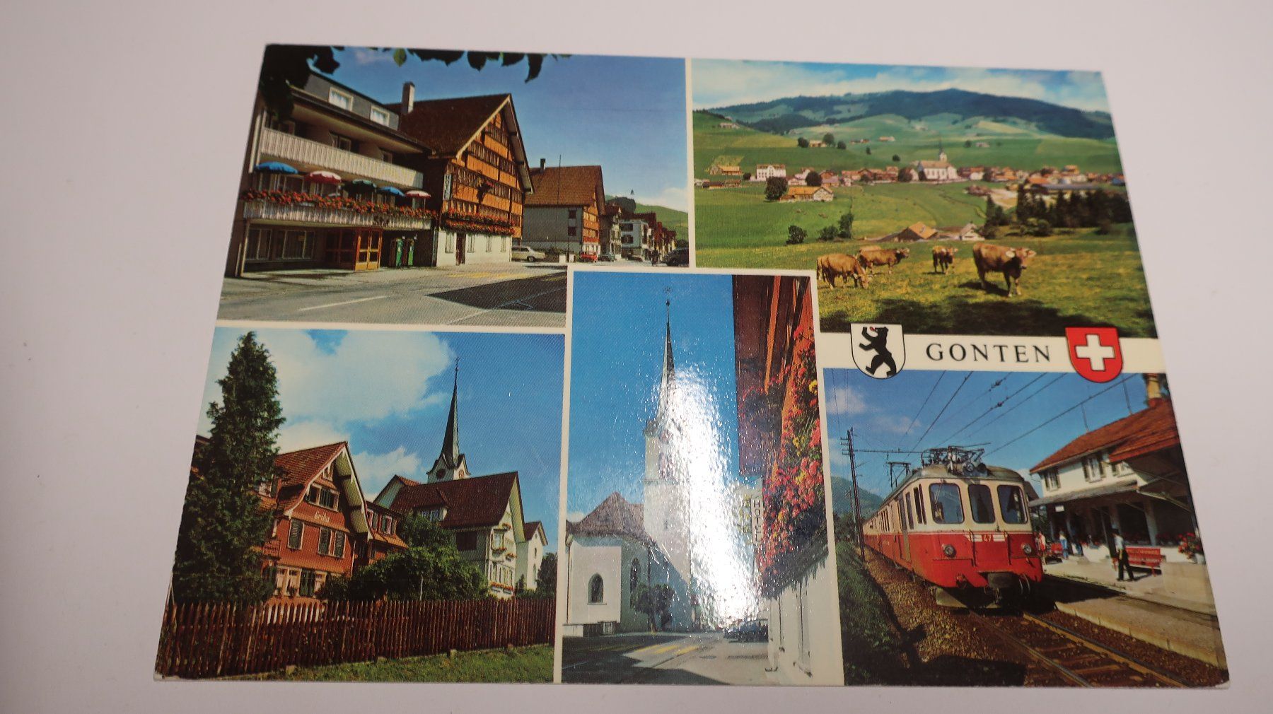 Cartoline postali: Gonten Multivues  1964 – Usato da Cormoret venduto da Pascalll2001 1