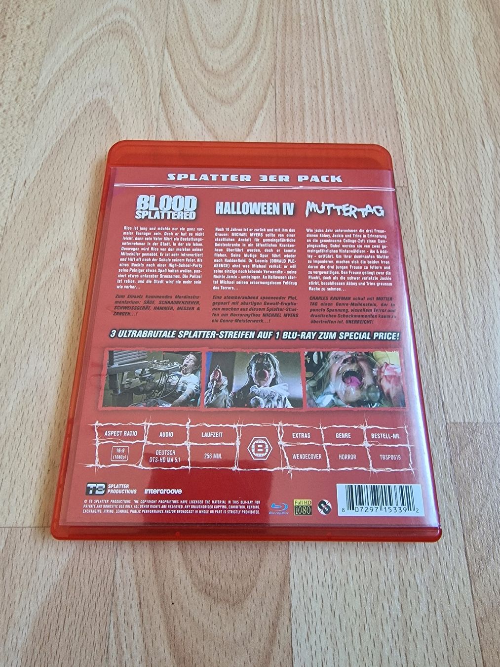 Tous les DVDs: Splatter 3er Pack Blu-ray Horrorfilme Halloween Muttertag  – D'occasion à Fahrwangen par luk_bhw7 2