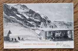 Jungfraubahn, Stempel Eigergletscher, 1905 nach Töss