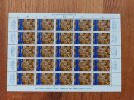 Postfrisch, gültige Schweizer Frankatur, Briefmarkenbogen