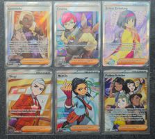 28xFull Art Pokemontrainer Karten DE