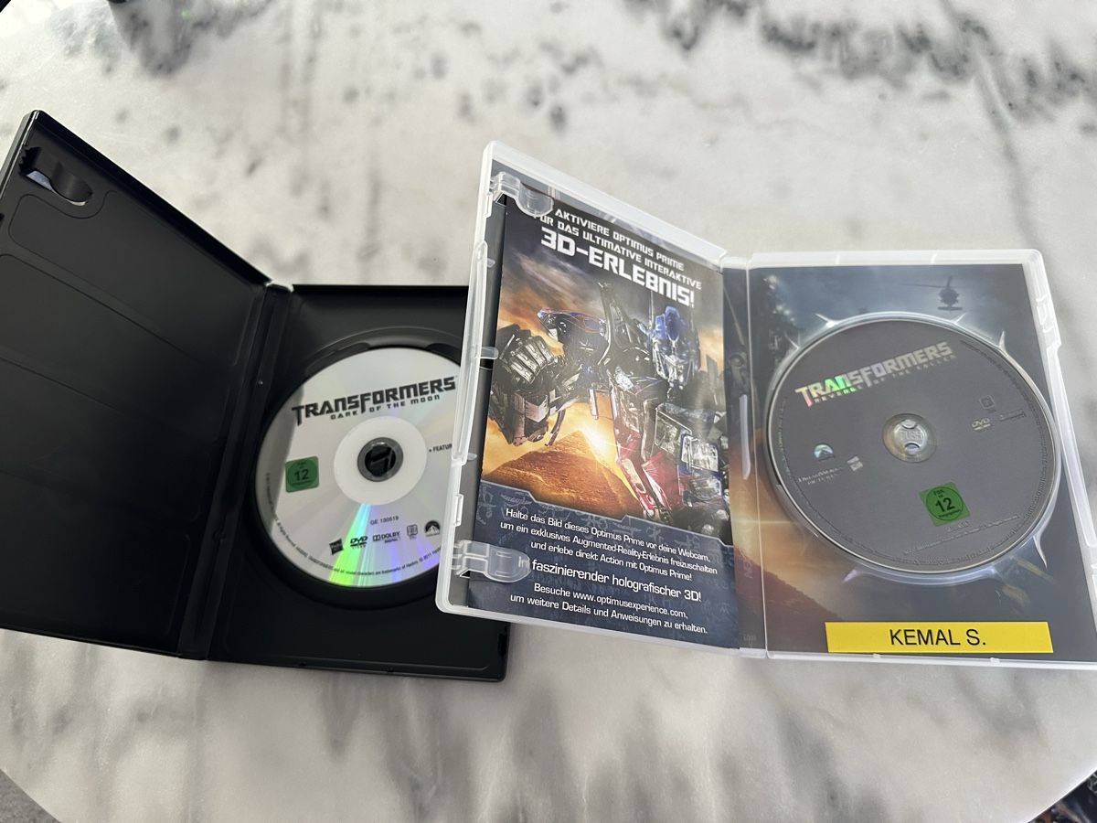 Tutti i DVDs: Transformers DVD Sammlung - Top Zustand – Usato da Bülach venduto da Chati_ 1