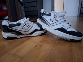 Sneaker New Balance 550 weiss schwarz gebrauchter Zustand