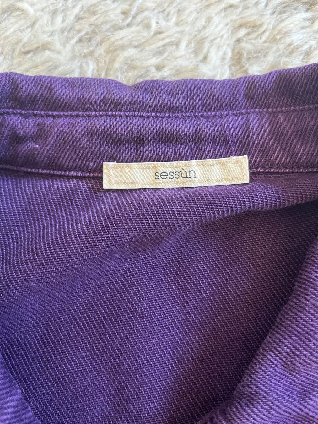 Sessun Camicette: Sessun Hemdjacke Leone Gr. L violett – Usato da Utzenstorf venduto da Ismaele 4