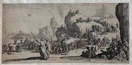 Jacques Callot (1592-1635), Orig. Radierung, 1629, TOP RAR!