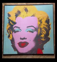 Andy WARHOL / Marilyn MONROE Pop Art Druck gerahmt 1967
