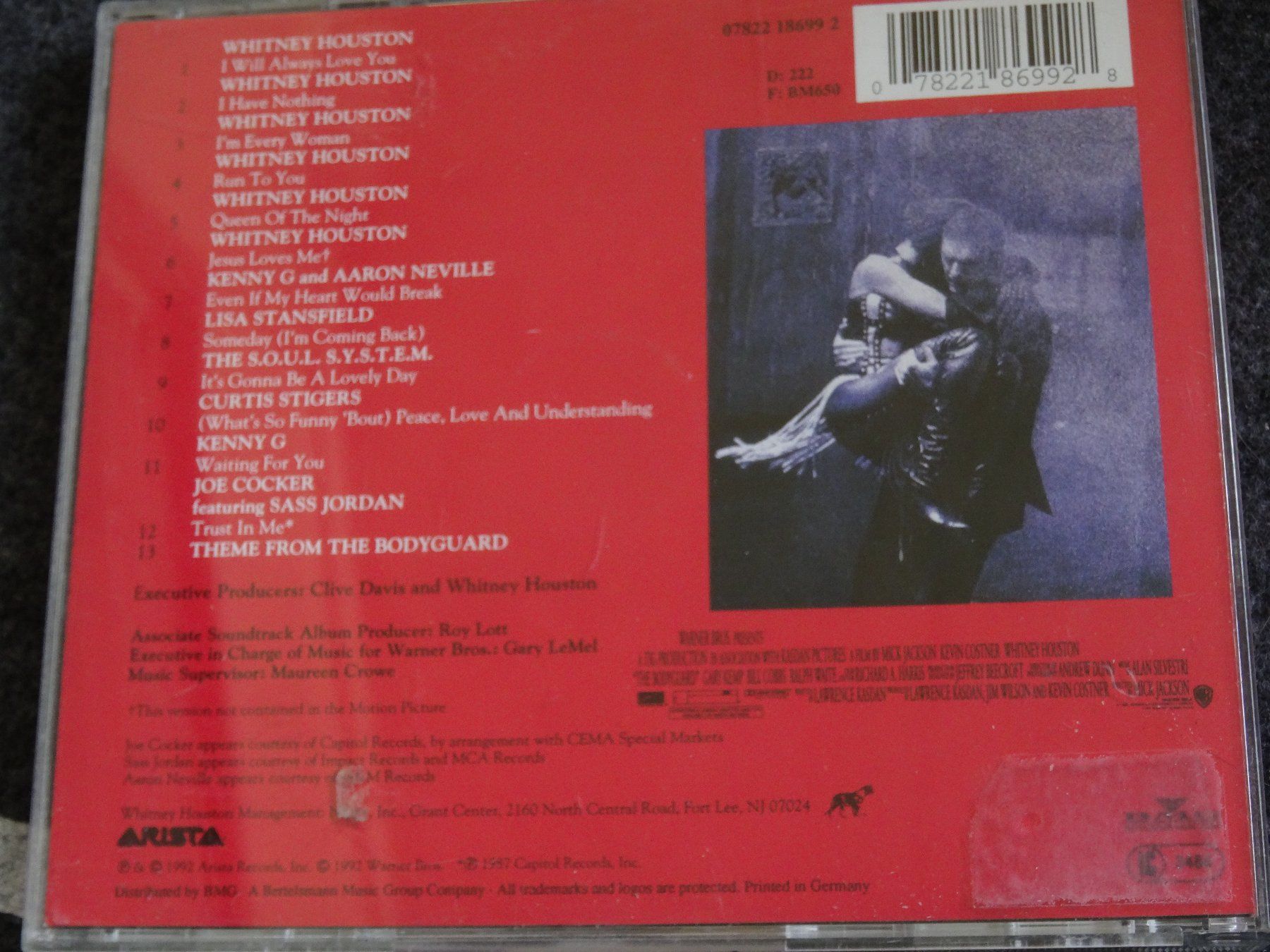 CD: The Bodyguard - Original Motion Soundtrack CD – Usato da Olten venduto da Disc-Ausverkauf 1