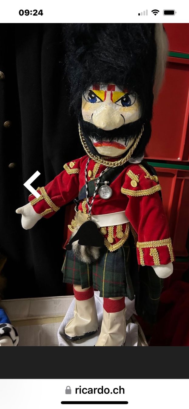 Statuette: Fastnachtfigur – Usato da Bottmingen venduto da Cesar1234