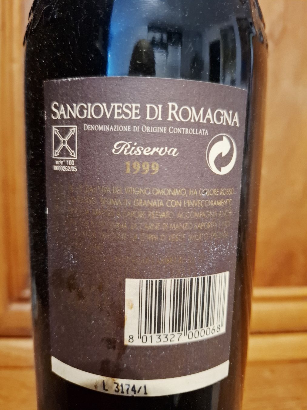 Vins: Rotwein Umberto Cesari Sangiovese di Romagna Riserva 1999🔥 – Neuf avec emballage d'origine à Buochs par TodoAlles 3