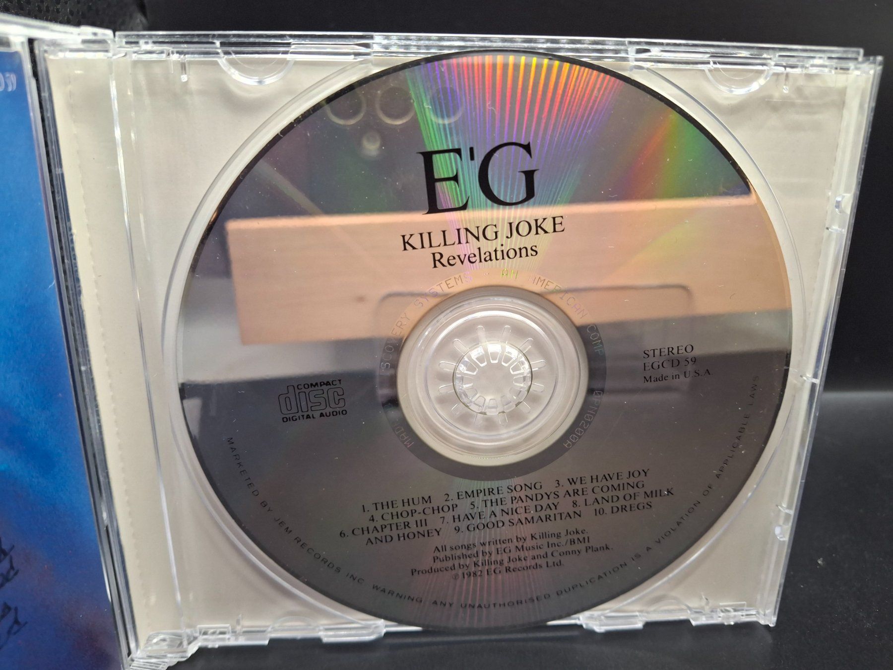 CD: Killing Joke – Revelations – Usato da St.Gallen venduto da jalamusic 2
