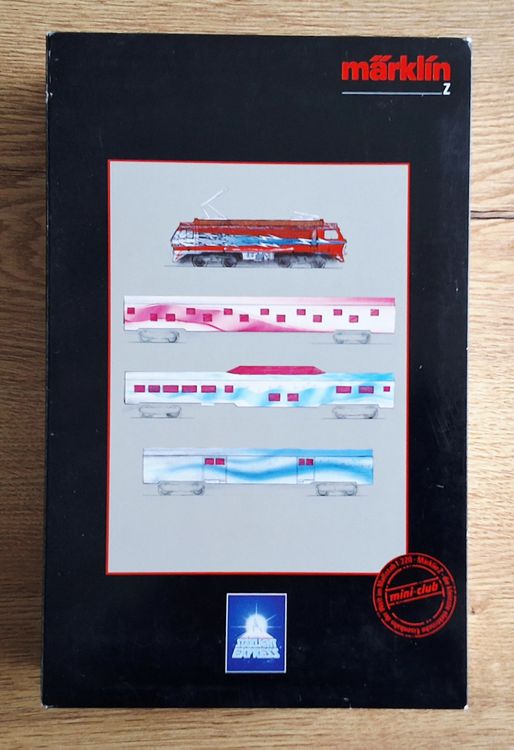 MÄRKLIN 'Z' 8117 Coffret STARLIGHT EXPRESS coffret neuf
