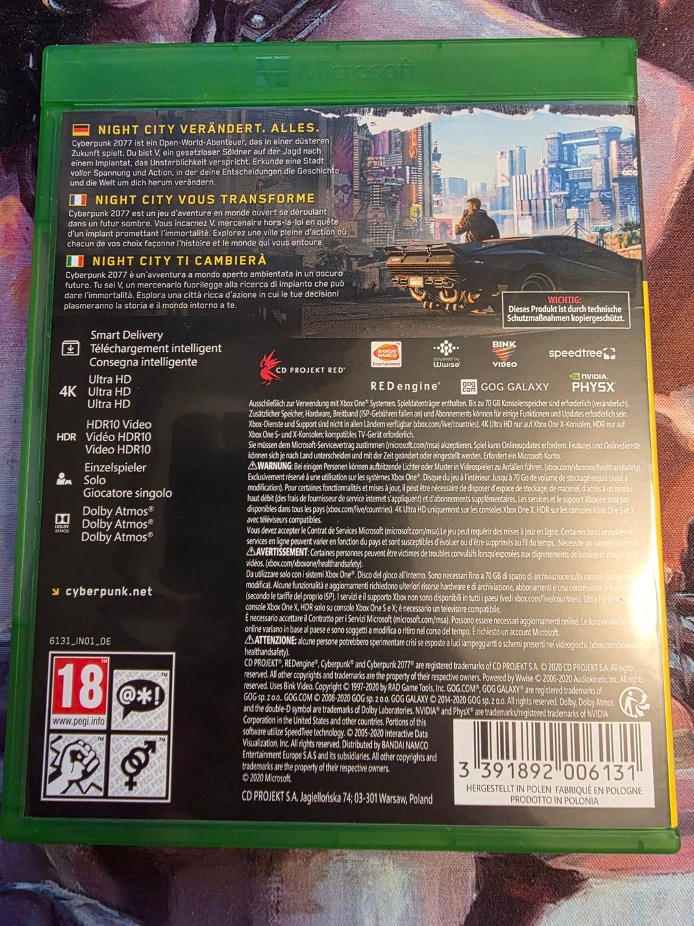 Giochi: Cyberpunk 2077 - Xbox One – Usato da Mörigen venduto da Gadgeteer 3