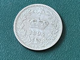 Italien 🇮🇹 1894 20 Centesimi Regn. d'Italia